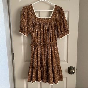 SOLD Christy Dawn Berkley Dress in Marron Blooming Vine